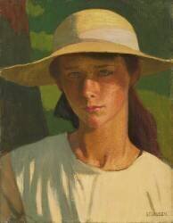 The Nut Brown Maid (George Clausen) - Muzeo.com