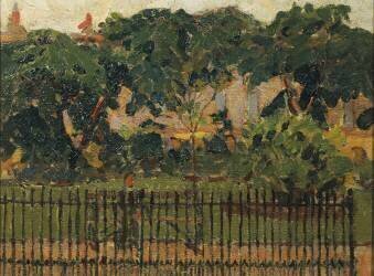 The Park Railings (Spencer Frederick Gore) - Muzeo.com