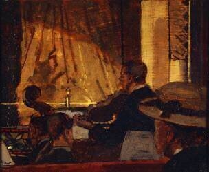 The Pit at the Old Bedford (Walter Richard Sickert) - Muzeo.com