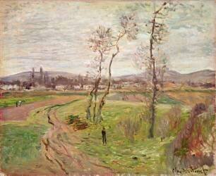 The Plain at Gennevilliers (Gustave Caillebotte) - Muzeo.com