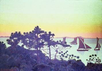 The Pointe de la Galere (Henri-Edmond Cross) - Muzeo.com