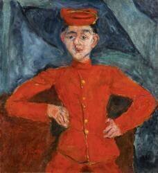 The Porter from Maxim's (Chaïm Soutine) - Muzeo.com