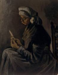 The Potato Peeler (Vincent van Gogh) - Muzeo.com