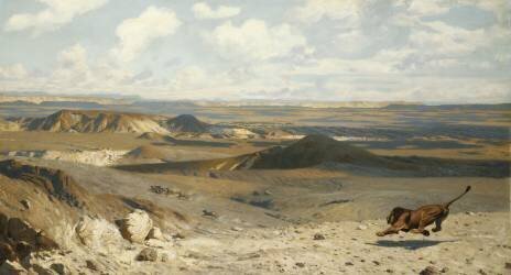 The Pursuit (Jean-Léon Gérôme) - Muzeo.com