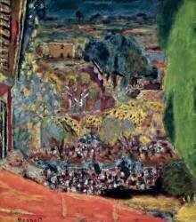 The Red Roof at Le Cannet (Pierre Bonnard) - Muzeo.com