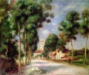The Road to Essoyes (Auguste Renoir) - Muzeo.com