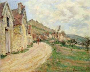 The Rocks at Falaise (Claude Monet) - Muzeo.com