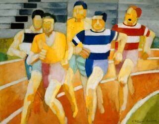 The runners (Robert Delaunay) - Muzeo.com