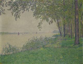 The Sailing Boats (Theo van Rysselberghe) - Muzeo.com