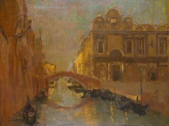 The Scuola di San Marco (Walter Richard Sickert) - Muzeo.com