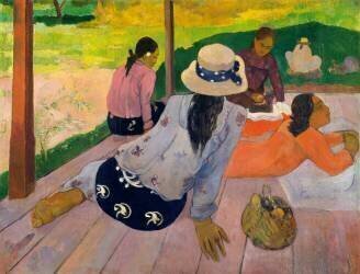 The Siesta (Paul Gauguin) - Muzeo.com