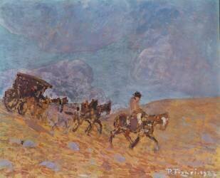 The Stage-Coach (Pedro Figari) - Muzeo.com