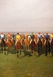 The start of the Cambridgeshire Stake race, detail (Benjamin Herring) - Muzeo.com
