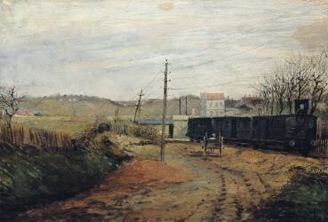 The Station at Argenteuil (Paul Vogler) - Muzeo.com