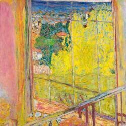 The Studio with Mimosa (Pierre Bonnard) - Muzeo.com