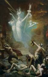 The Taking of the Temple at Delphi by the Gauls (Alphonse Cornet) - Muzeo.com