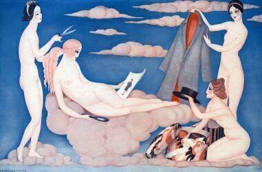 The toilet of Venus (Gerda Wegener) - Muzeo.com