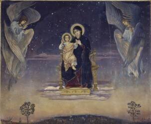The Virgin (Victor Mikhailovich Vasnetsov) - Muzeo.com
