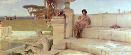 The Voice of Spring (Lawrence Alma-Tadema) - Muzeo.com
