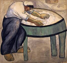 The Washerwoman (Kazimir Malevitch) - Muzeo.com