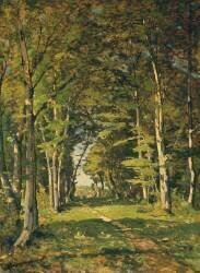 The Woods of Famars (Henri Joseph Harpignies) - Muzeo.com