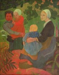 The Young Mothers (Paul Serusier) - Muzeo.com