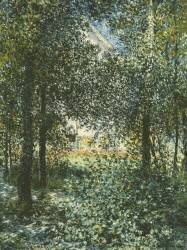 Thicket: The House of Argenteuil (Claude Monet) - Muzeo.com