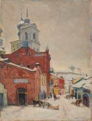 Trade galleries in Pskow (Arnold Lakhovsky) - Muzeo.com