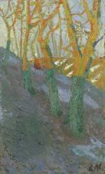 Trees (Kazimir Malevitch) - Muzeo.com