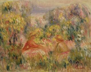 Two Figures in Landscape (Auguste Renoir) - Muzeo.com