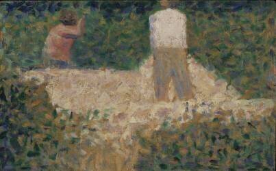 Two Stonebreakers (Georges Seurat) - Muzeo.com