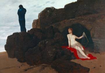Ulysses and Calypso (Arnold Böcklin) - Muzeo.com