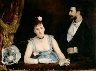 Une loge aux Italiens (Eva Gonzales) - Muzeo.com