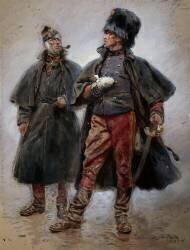 Van Bacque du 2e régiment des guides belges, 1915 (Maurice Henri Orange) - Muzeo.com