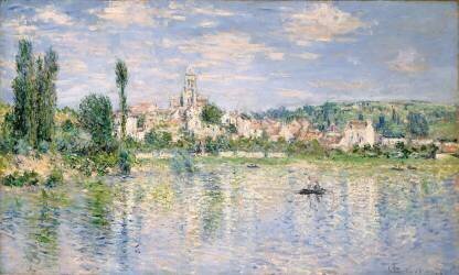 Vétheuil in Summer (Claude Monet) - Muzeo.com