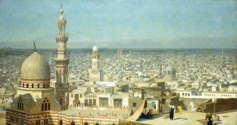 View of Cairo (Jean-Léon Gérôme) - Muzeo.com