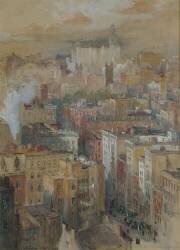 View of New York City (Colin Campbell Cooper) - Muzeo.com
