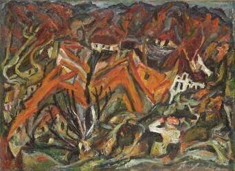 View of the village (Chaïm Soutine) - Muzeo.com