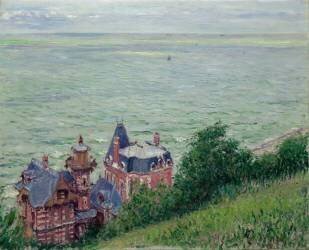 Villas at Trouville (Gustave Caillebotte) - Muzeo.com
