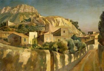 Vue de Cassis (Roger Fry) - Muzeo.com
