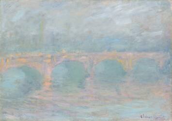 Waterloo Bridge (Claude Monet) - Muzeo.com