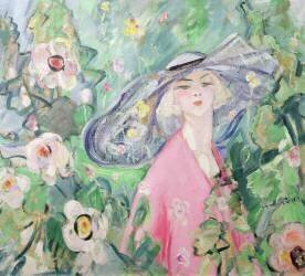 Woman in Hat (Jacqueline Marval) - Muzeo.com