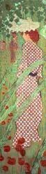 Woman with a Checked Dress (Pierre Bonnard) - Muzeo.com