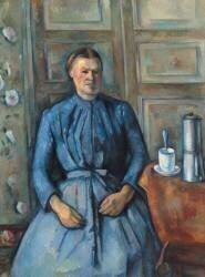 Woman with a coffee pot (Paul Cézanne) - Muzeo.com