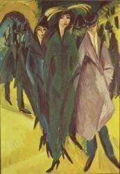 Women on the Street (Ernst Ludwig Kirchner) - Muzeo.com