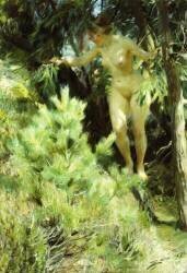 Wood-Sprite (Anders Zorn) - Muzeo.com