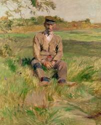 Workman at Celeyran (Henri de Toulouse-Lautrec) - Muzeo.com