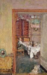 Young Boy in the Dining Room (Pierre Bonnard) - Muzeo.com