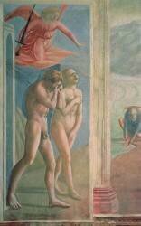 Adam and Eve banished from Paradise (Tommaso Masaccio) - Muzeo.com