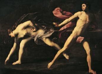 Atalanta and Hippomenes by Guido Reni (Guido Reni) - Muzeo.com
